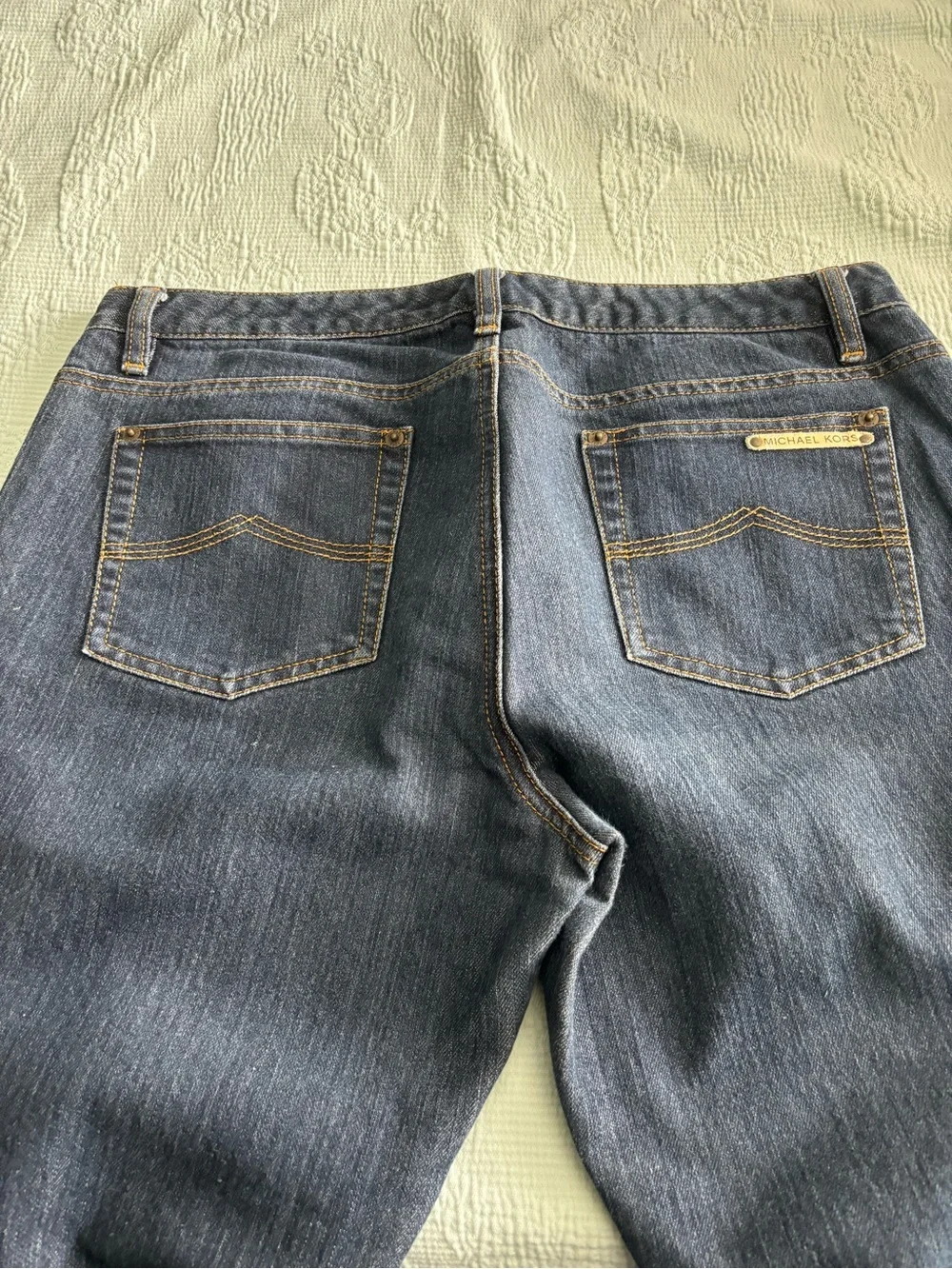 Dark Wash Womens Flared Jeans - Classic Denim size 10